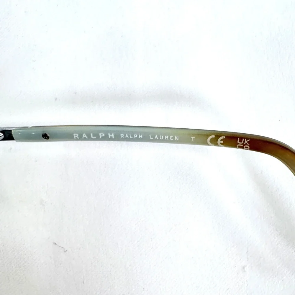 Ralph Lauren Eyeglasses RA7044 Tortoise Light Blue‎ Rectangular Frames Only 50mm